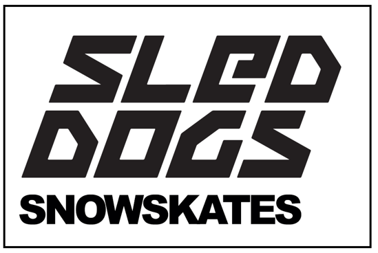 Sticker Sled Dogs