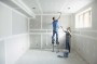Drywall stilts with improved binding