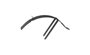 Front fender KOSTKA 16" for REBEL
