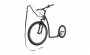 Footbike KOSTKA MUSHING FUN (G6) - wider handlebars